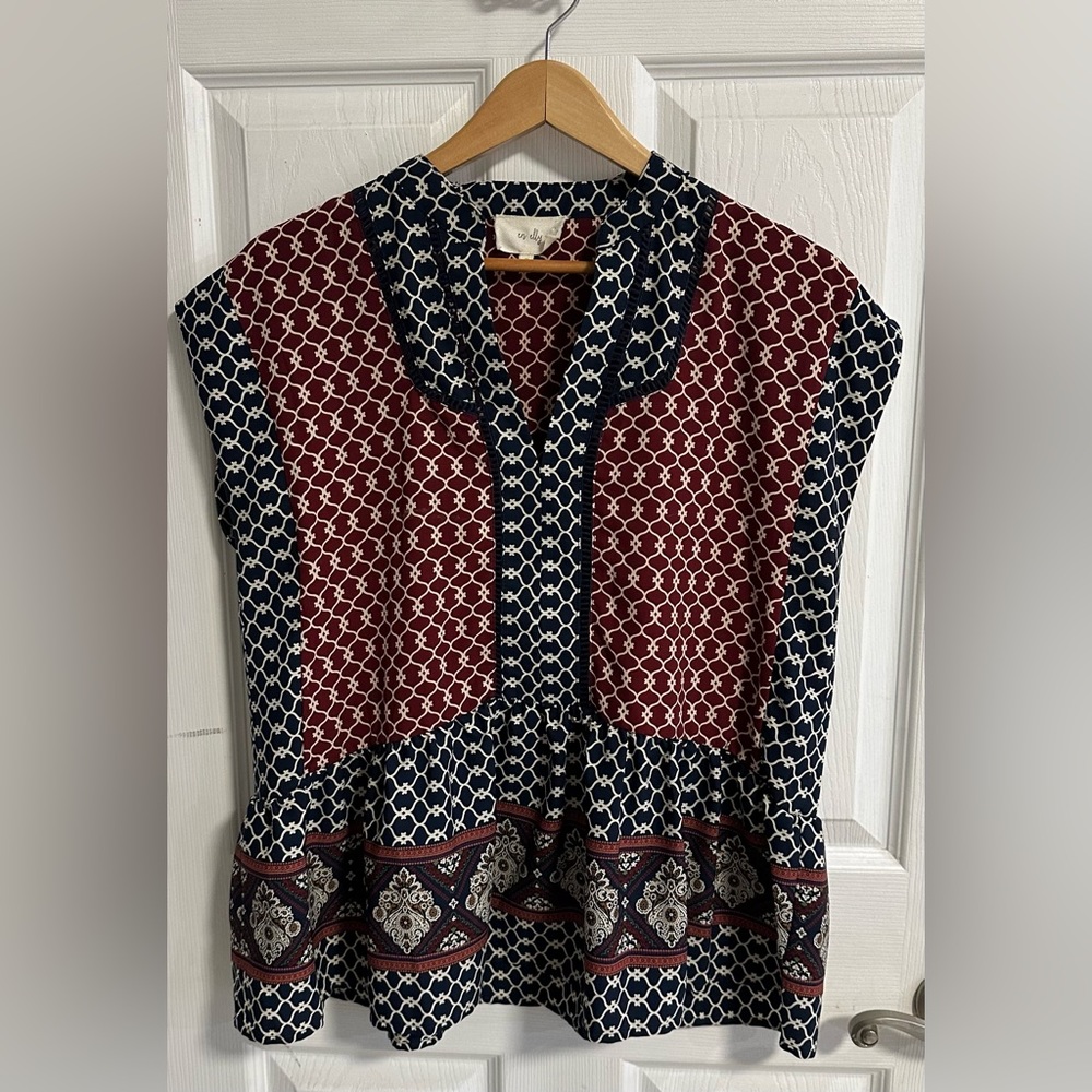 Anthropologie. En Elly Tunic. Size Medium.